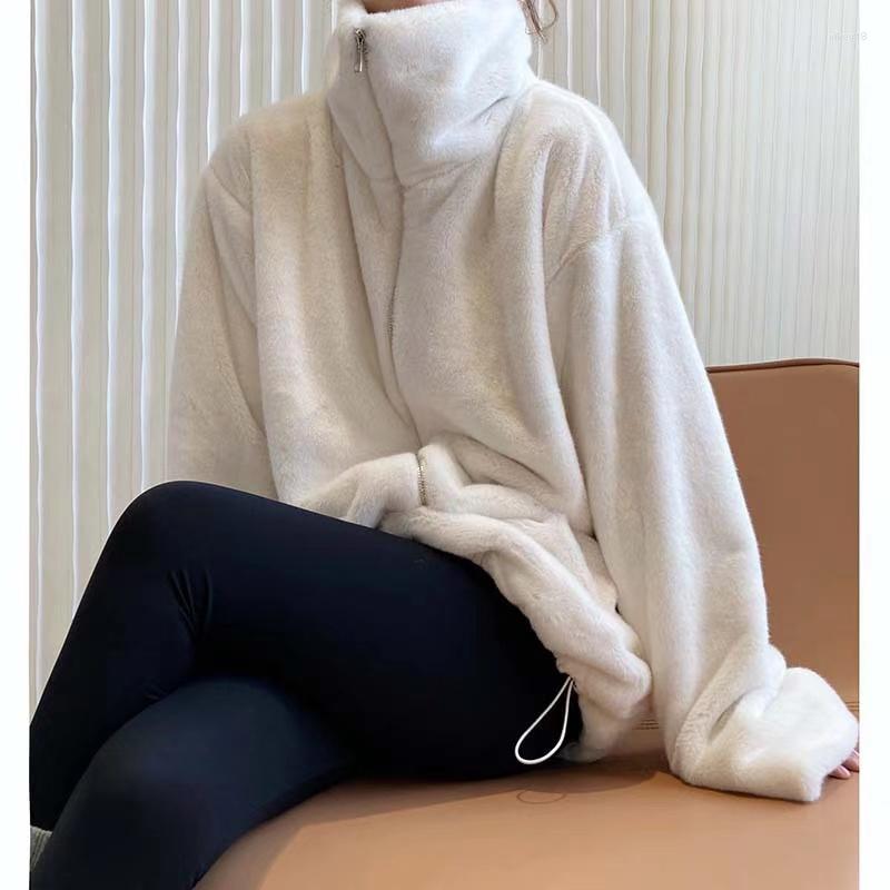 Women's Fur LMQ Women Winter Fashion Faux Grass Mink Jacket Tops Thick Warm Outerwear Ladies Imitation Artificial Soft Elegant Coat, White
Women's Fur LMQ Women Winter Fashion Faux Grass Mink Jacket Tops Thick Warm Outerwear Ladies Imitation Artificial Soft Elegant Coat, White
