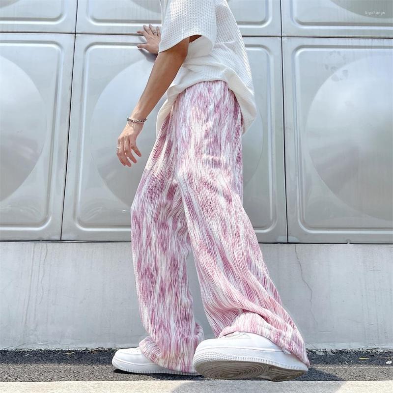 Men's Pants Drape Design Wide Leg For Men 2022 Korean Fashion Trends Summer Clothing Teen Baggy Hip Hop Streetwear Joggers Sweatpants, Pink
Men's Pants Drape Design Wide Leg For Men 2022 Korean Fashion Trends Summer Clothing Teen Baggy Hip Hop Streetwear Joggers Sweatpants, Pink