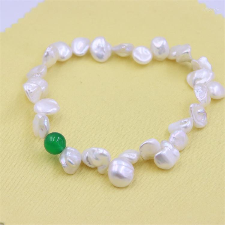 Link Bracelets DIY Macadam Stohite Baroque Waterfresh Pearl Brecelets Elastic Rope Jewelry For Women Vintage Elegant Minimalistic Charm Gift
Link Bracelets DIY Macadam Stohite Baroque Waterfresh Pearl Brecelets Elastic Rope Jewelry For Women Vintage Elegant Minimalistic Charm Gift