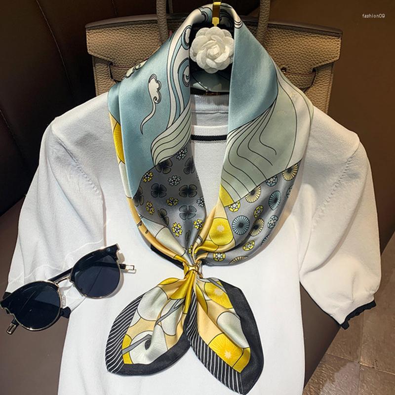 Scarves Fashion Print Square Silk Scarf Women Shawl Office Lady Hair Band Hand Kerchief Female Bandana Decorated Neck
Scarves Fashion Print Square Silk Scarf Women Shawl Office Lady Hair Band Hand Kerchief Female Bandana Decorated Neck