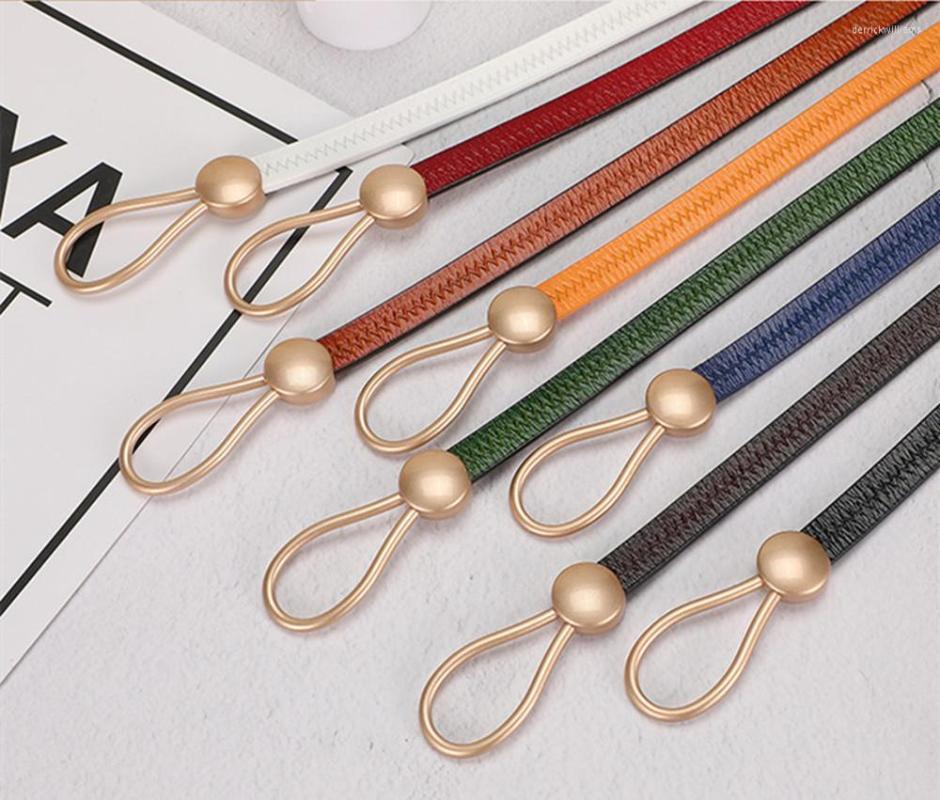 Belts Fashion Brand High Quality Women Genuine Leather Golden Buckle No Pin Dress Jeans Waistband Belt Free Size Width 1cm, White
Belts Fashion Brand High Quality Women Genuine Leather Golden Buckle No Pin Dress Jeans Waistband Belt Free Size Width 1cm, White