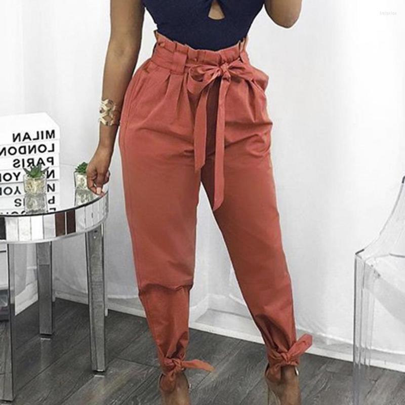 Women' Pants High Waist Slant Pockets Lace-up Women Overalls Solid Color Ankle Removable Belt Harem Breathable Bow Knot Casual, Black
Women' Pants High Waist Slant Pockets Lace-up Women Overalls Solid Color Ankle Removable Belt Harem Breathable Bow Knot Casual, Black
