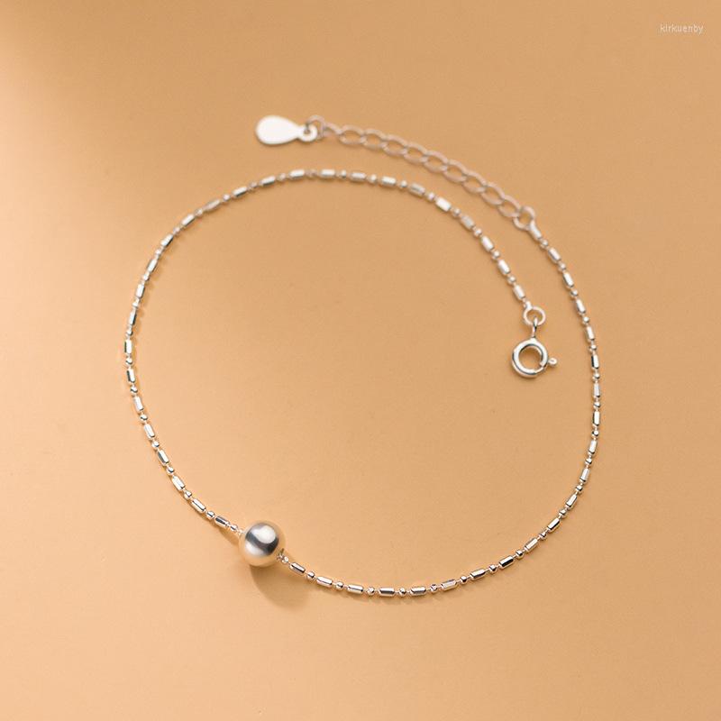 Anklets Women's Bracelets On Leg Foot Ankle 925 Sterling Silver Round Beads Chain Jewelry Decoration
Anklets Women's Bracelets On Leg Foot Ankle 925 Sterling Silver Round Beads Chain Jewelry Decoration