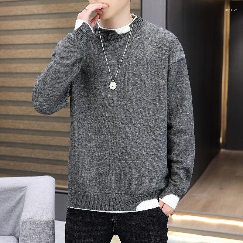 Men's Sweaters Knitting Round Neck Sweater Fashion Personality Style Casual Loose Slim Fit Comfortable Pullover Tops Autumn Winter 2022 H102, 5807 grey
Men's Sweaters Knitting Round Neck Sweater Fashion Personality Style Casual Loose Slim Fit Comfortable Pullover Tops Autumn Winter 2022 H102, 5807 grey