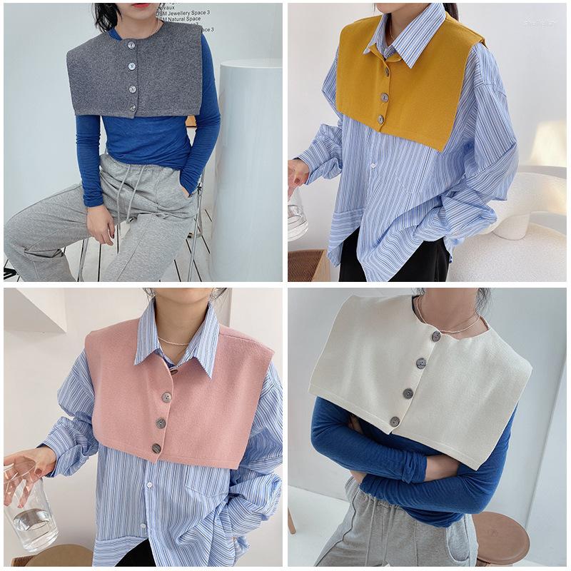 Scarves Autumn And Winter South Korea Dongdaemun Fashion Isn Style Literary Female Knitted Small Shawl Clothing Decorative Scarf
Scarves Autumn And Winter South Korea Dongdaemun Fashion Isn Style Literary Female Knitted Small Shawl Clothing Decorative Scarf
