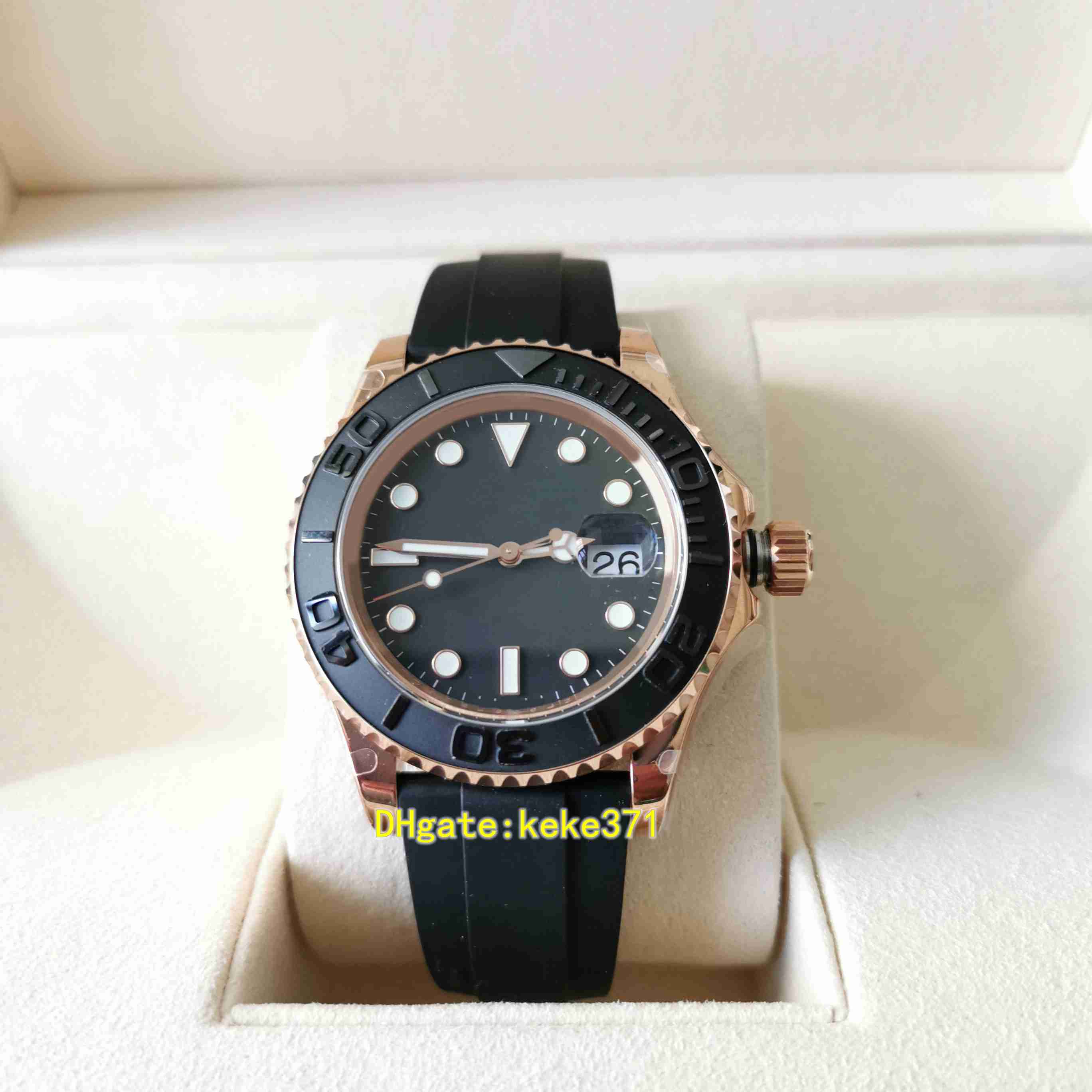 Perfect quality mens watches 126655 40mm Rose Gold Sapphire Rubber Bands Strap 3135 Movement Waterproof Automatic mechanical men watch wristwatches, Buy box
Perfect quality mens watches 126655 40mm Rose Gold Sapphire Rubber Bands Strap 3135 Movement Waterproof Automatic mechanical men watch wristwatches, Buy box