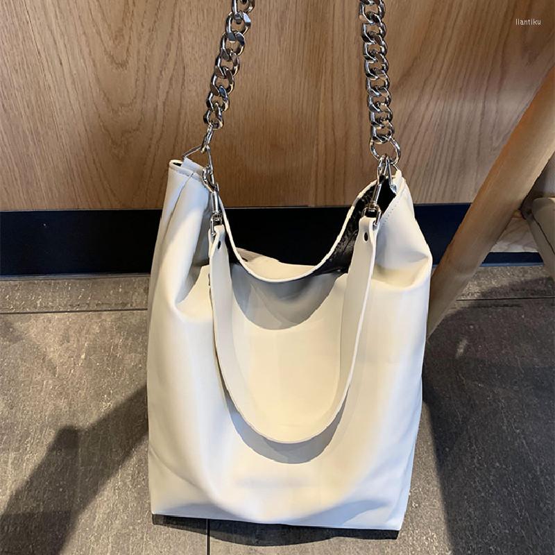 Evening Bags Women Pu Leather Black White Brown Tote Handbag For Female Soft Casual Daily Chain Big Large Capacity Shoulder Bag
Evening Bags Women Pu Leather Black White Brown Tote Handbag For Female Soft Casual Daily Chain Big Large Capacity Shoulder Bag