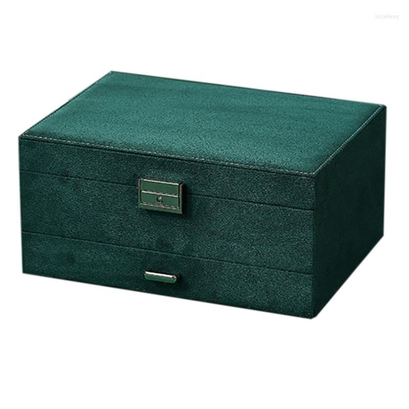 Jewelry Pouches Box Organizer For Women Girls 3 Layers Large Storage With Lock Drawer
Jewelry Pouches Box Organizer For Women Girls 3 Layers Large Storage With Lock Drawer