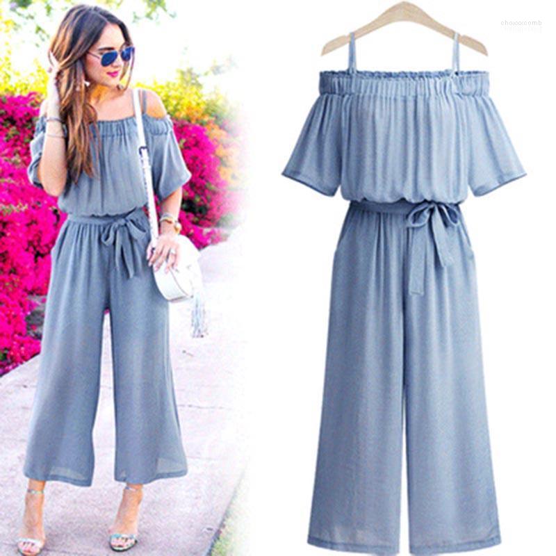 Women's Jumpsuits Women's & Rompers Sexy Women Jumpsuit Elegant Ruffled High Waist Female Romper Party Wide-leg Ladies Overalls, Black
Women's Jumpsuits Women's & Rompers Sexy Women Jumpsuit Elegant Ruffled High Waist Female Romper Party Wide-leg Ladies Overalls, Black