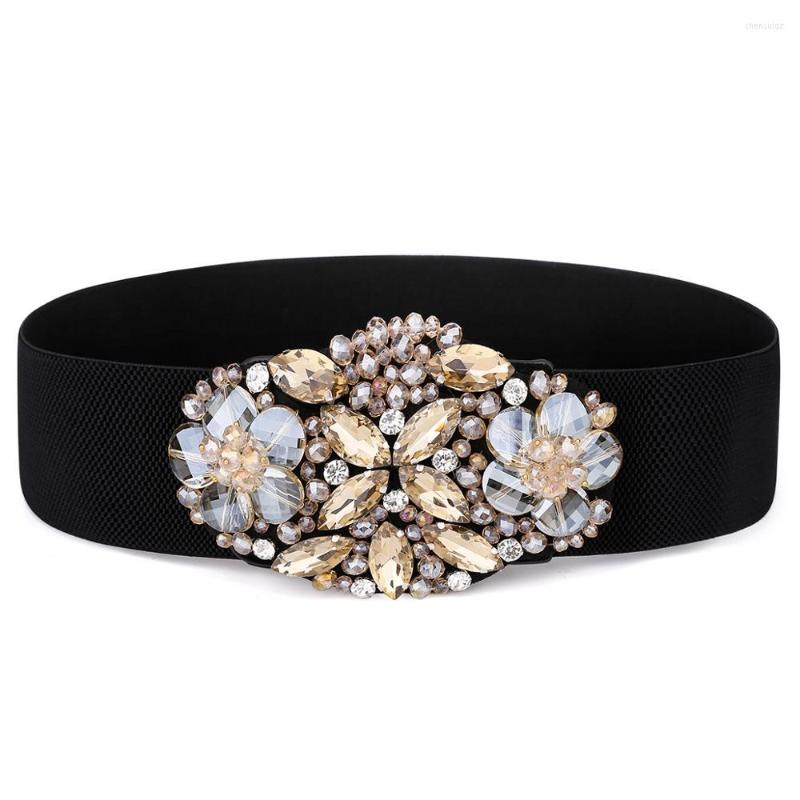 Belts Catelles Fashion Women Waist Elastic Belt Cummerbund Rhinestone Decoration Skirt Slim Waistband Wide For, Silver
Belts Catelles Fashion Women Waist Elastic Belt Cummerbund Rhinestone Decoration Skirt Slim Waistband Wide For, Silver