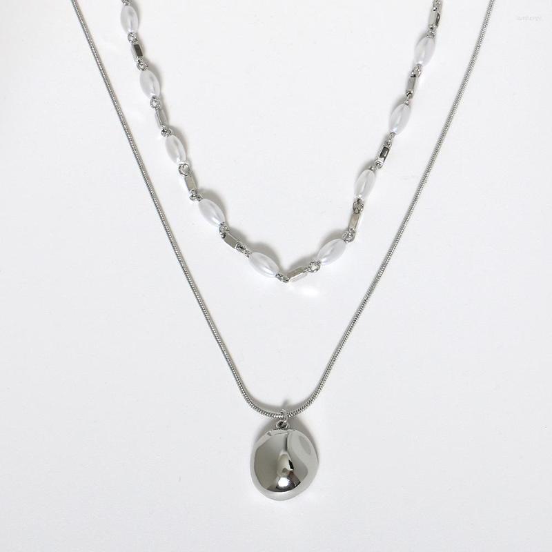 Choker LONDANY Necklace Double Layered Pearl Female Minority Design Sense Fashionable Temperament
Choker LONDANY Necklace Double Layered Pearl Female Minority Design Sense Fashionable Temperament