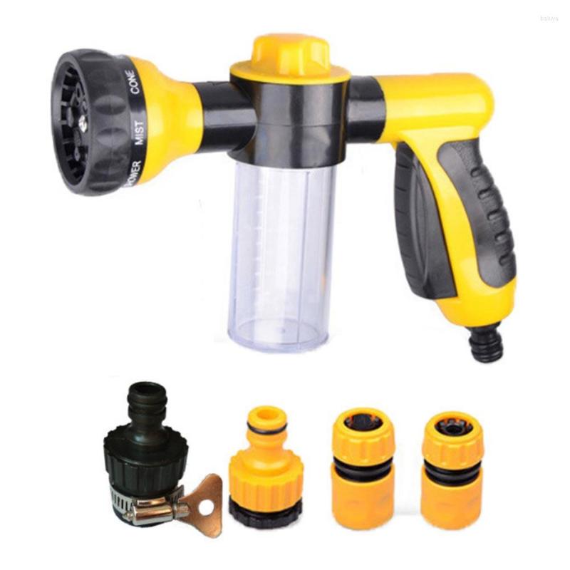 Car Washer Multi-function 8 Patterns Foam Water Sprayer With 4 Pipe Joints For Cleaning Washing
Car Washer Multi-function 8 Patterns Foam Water Sprayer With 4 Pipe Joints For Cleaning Washing