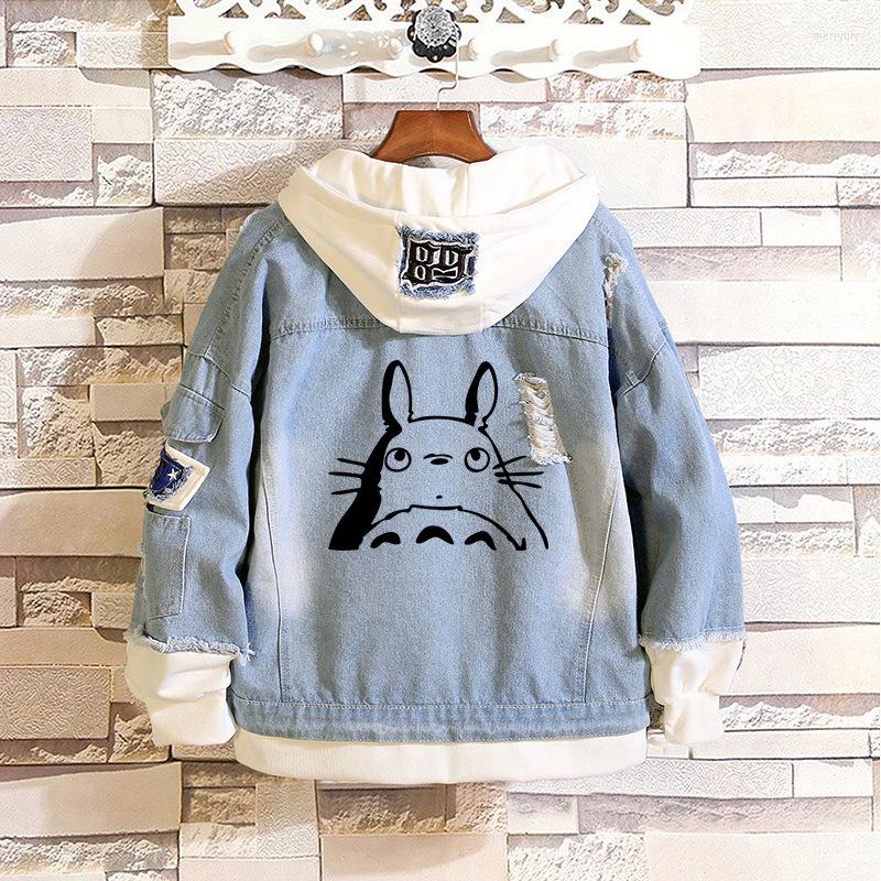 Men's Jackets My Neighbor Totoro Denim Jacket Men/Women Harajuku Anime Spirited Away Hooded Hip Hop Oversized Clothes, Red
Men's Jackets My Neighbor Totoro Denim Jacket Men/Women Harajuku Anime Spirited Away Hooded Hip Hop Oversized Clothes, Red