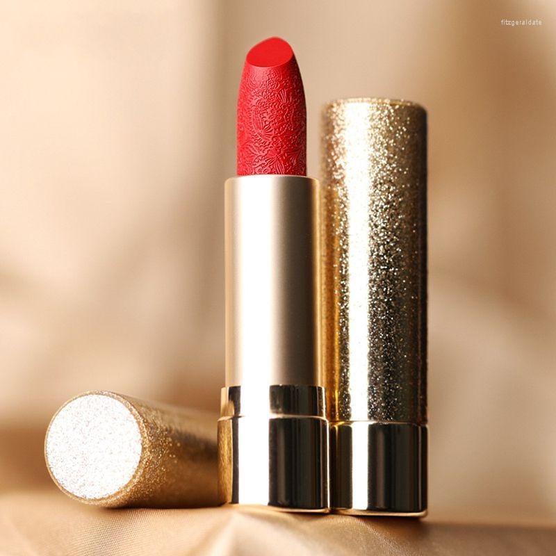 Lipstick Carved Small Golden Sparkly Cup Exquisite Colorfast Lip Makeup Elegant Retro, 205 
Lipstick Carved Small Golden Sparkly Cup Exquisite Colorfast Lip Makeup Elegant Retro, 205