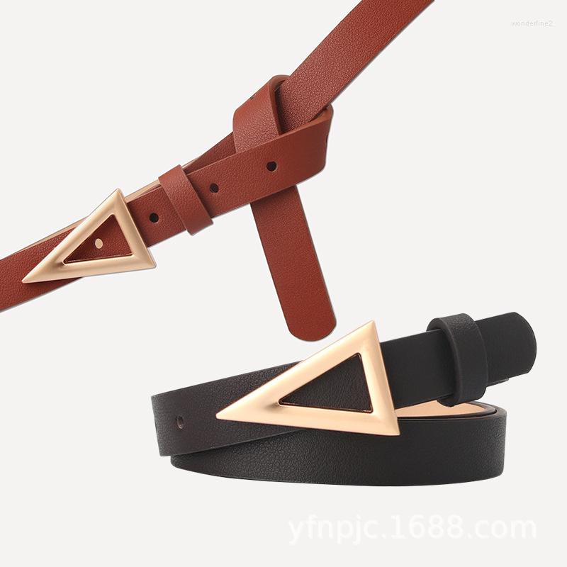 Belts Metal Triangle Buckle Women Belt Fashion Waist PU Leather Heart Pin For Ladies Leisure Dress Jeans Wild Waistband, Black
Belts Metal Triangle Buckle Women Belt Fashion Waist PU Leather Heart Pin For Ladies Leisure Dress Jeans Wild Waistband, Black
