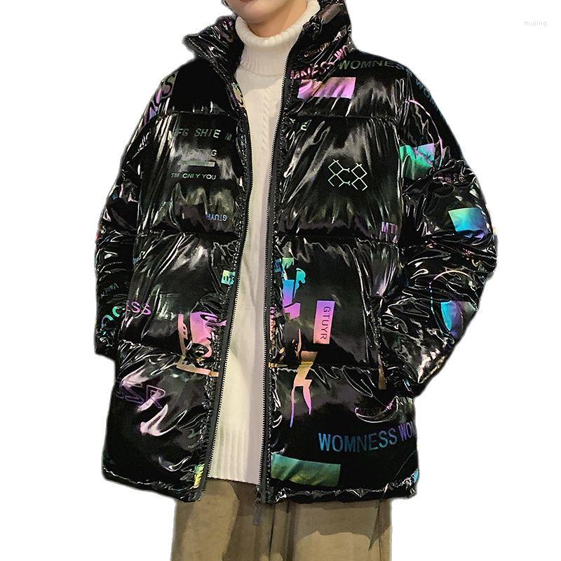 Men's Down Autumn Winter Bright Cotton Jacket Man Letter Warm Loose Thick Zipper Cotton-Padded Coat Stand Collar Parkas Male, White
Men's Down Autumn Winter Bright Cotton Jacket Man Letter Warm Loose Thick Zipper Cotton-Padded Coat Stand Collar Parkas Male, White
