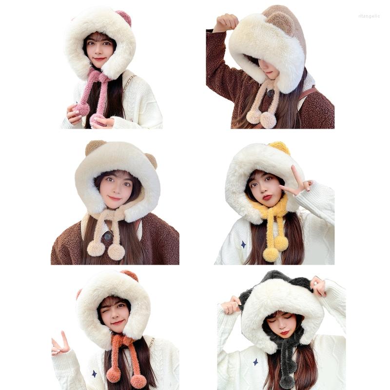 Berets Cute Bear Ears Hat With Ear Covering Mink Plush Cap For Women Girls Cosplay Party Favors Kids Birthday Gifts, Khaki
Berets Cute Bear Ears Hat With Ear Covering Mink Plush Cap For Women Girls Cosplay Party Favors Kids Birthday Gifts, Khaki