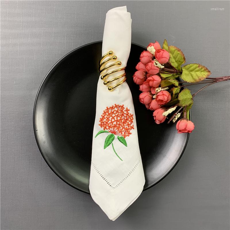 Bow Ties Set Of 12 Fashion Wedding Napkins White Hemstitched Linen Table Napkin With Color Embroidered Floral Dinner 18x18-inch
Bow Ties Set Of 12 Fashion Wedding Napkins White Hemstitched Linen Table Napkin With Color Embroidered Floral Dinner 18x18-inch