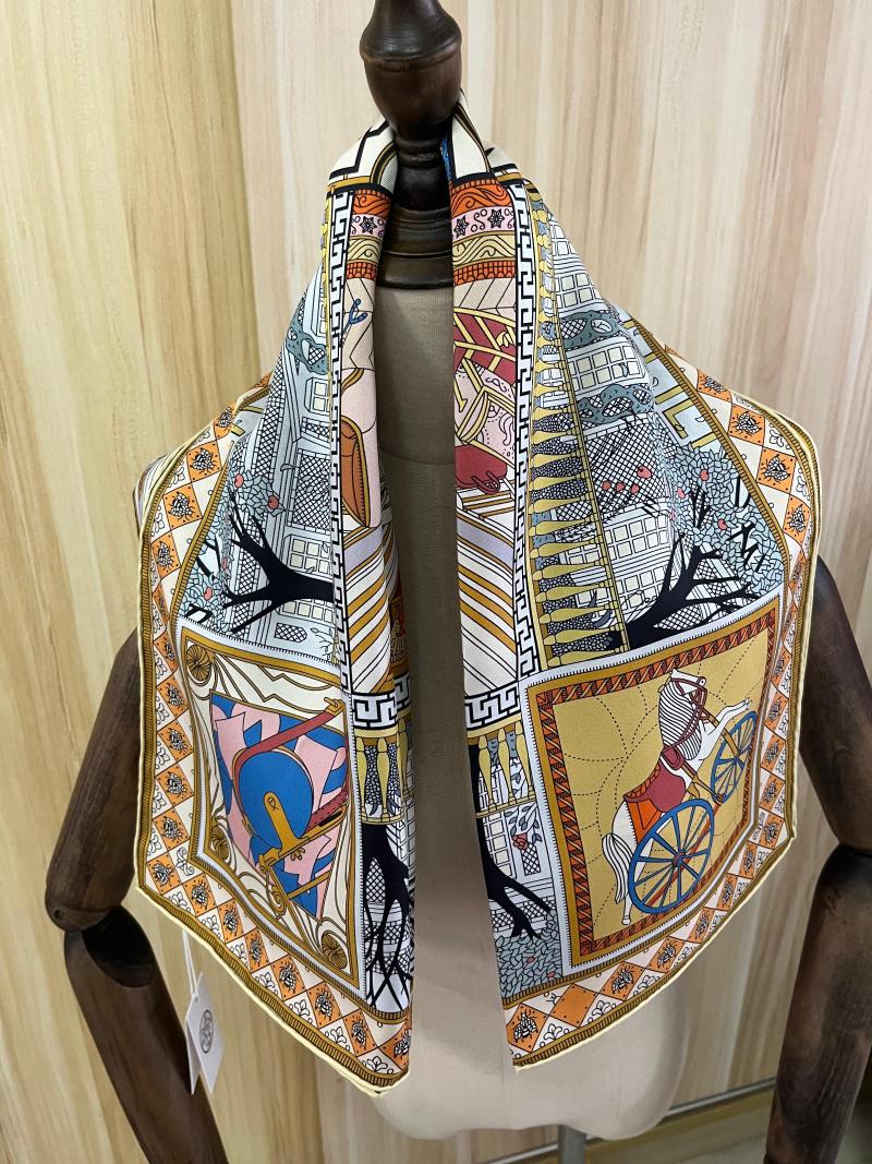 Scarves 2022 Arrival Fashion Elegant Brand Yellow Silk Scarf 90 Cm Square Shawl Twill Wrap For Women Lady Girl
Scarves 2022 Arrival Fashion Elegant Brand Yellow Silk Scarf 90 Cm Square Shawl Twill Wrap For Women Lady Girl