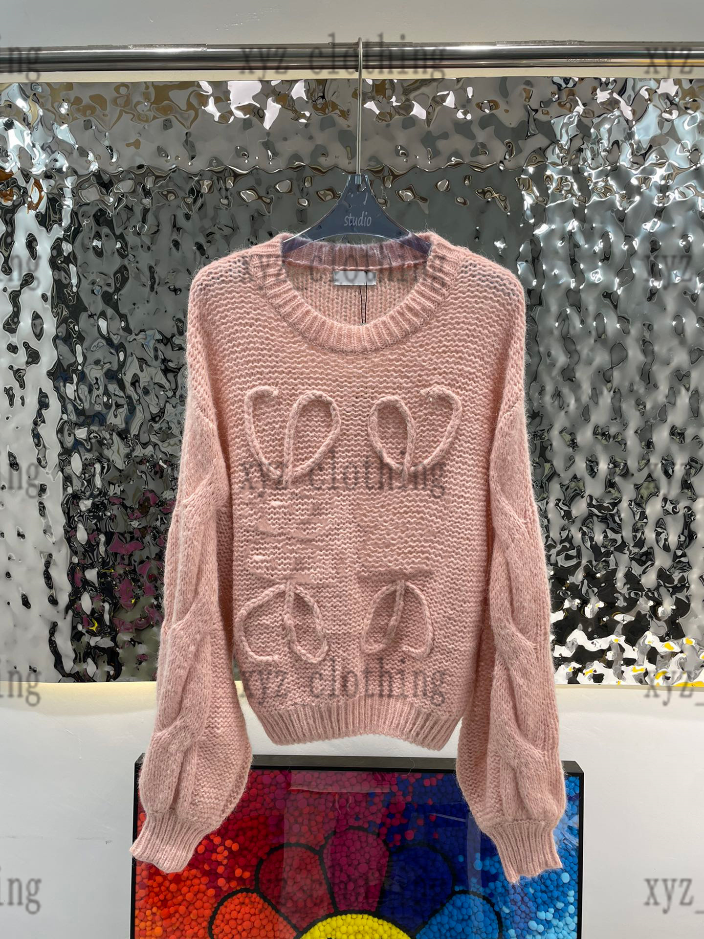 brand designer mohair-blend crew-neck sweater puff sleeves Sweaters summer high-end cutout knitteing sweatshirts cardigans brown flexible sweaters size M &L, 2#
brand designer mohair-blend crew-neck sweater puff sleeves Sweaters summer high-end cutout knitteing sweatshirts cardigans brown flexible sweaters size M &L, 2#