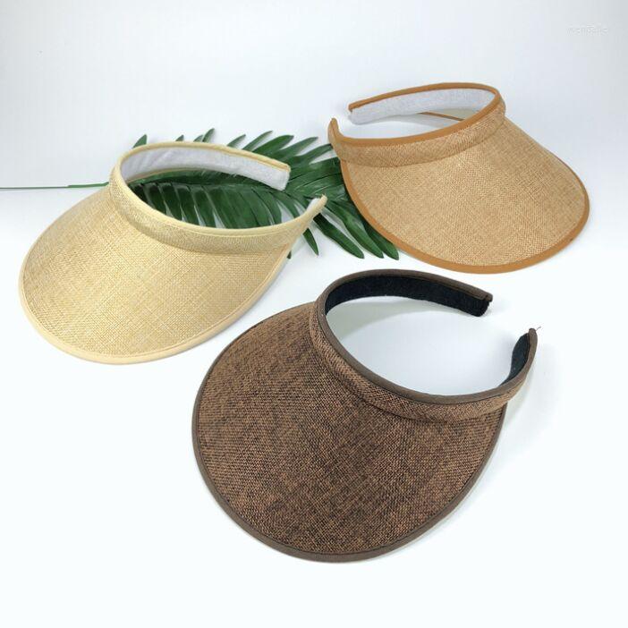 Berets Summer Breathable Straw Sun Hats Kids Sports Topless Empty Visor Cap Hat Sea Beach Boy Casual Sport Flexible Caps Casquette, White
Berets Summer Breathable Straw Sun Hats Kids Sports Topless Empty Visor Cap Hat Sea Beach Boy Casual Sport Flexible Caps Casquette, White