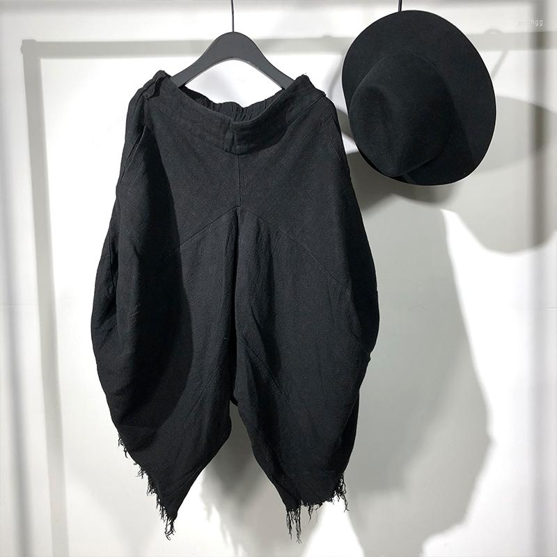 Men's Pants Spring Summer Men's Stylish Black Linen Loose Wide Leg Short Tassel Casual
Men's Pants Spring Summer Men's Stylish Black Linen Loose Wide Leg Short Tassel Casual