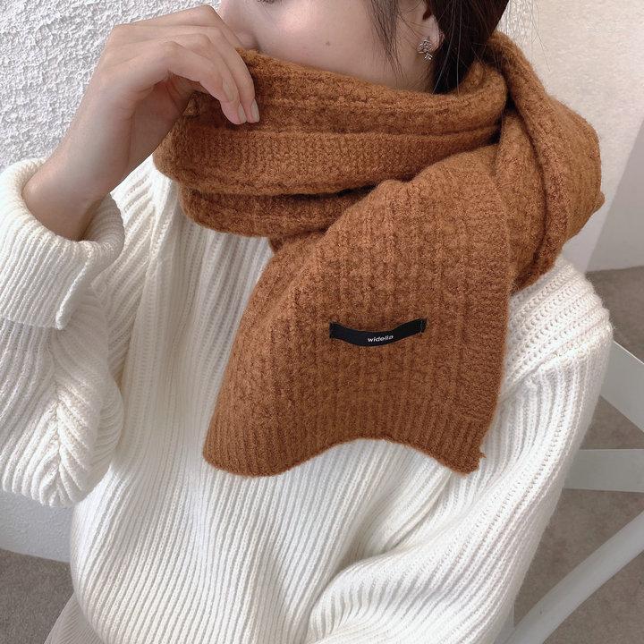 Scarves Autumn And Winter Knitted Millet For Women Korean Version Thickened Warm Solid Color Art Label Student Shawl
Scarves Autumn And Winter Knitted Millet For Women Korean Version Thickened Warm Solid Color Art Label Student Shawl