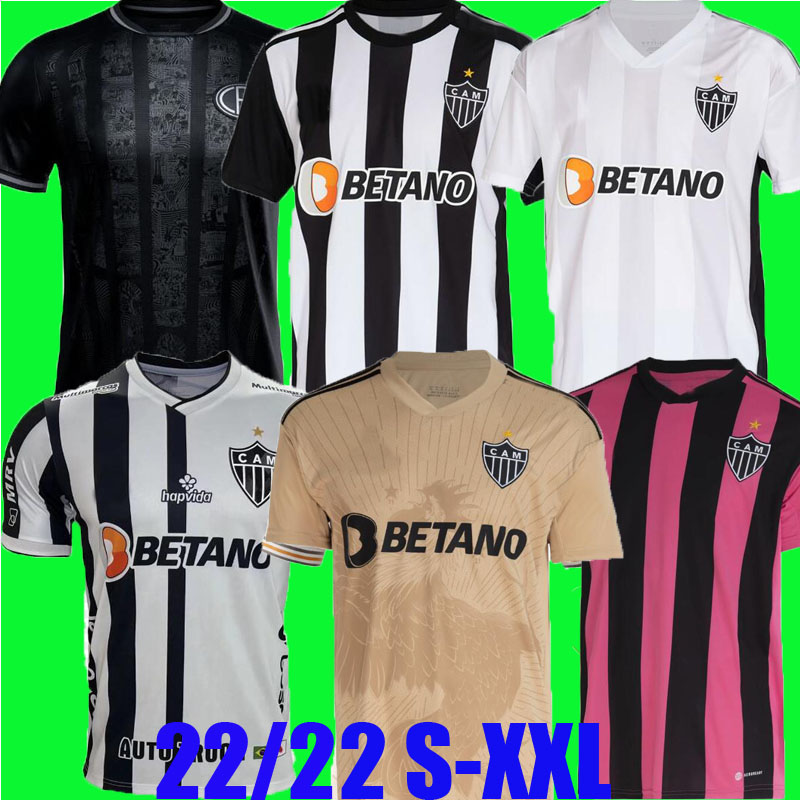 22/23 Atletico Mineiro third soccer jersey 2022 VARGAS M.ZARACHO SASHA ELIAS 113 special edition Shirt Away Outubro Rosa KENO MARQUINHOS GUGA 3rd Football uniform, Home 1
22/23 Atletico Mineiro third soccer jersey 2022 VARGAS M.ZARACHO SASHA ELIAS 113 special edition Shirt Away Outubro Rosa KENO MARQUINHOS GUGA 3rd Football uniform, Home 1