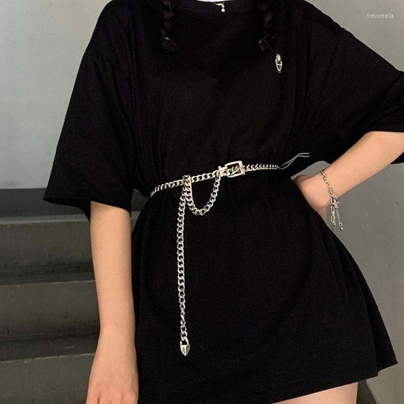 Belts Punk Hip Hop Women Metal Gold Silver Waist Strap Thick Chain For Jeans Trousers Casual Ladies Female Waistband, Black
Belts Punk Hip Hop Women Metal Gold Silver Waist Strap Thick Chain For Jeans Trousers Casual Ladies Female Waistband, Black