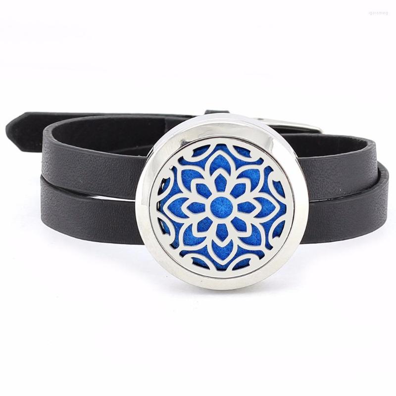 Charm Bracelets Wholesale 30mm Twist Open Locket Bracelet 316L Stainless Steel Oil Diffuser Pendant With PU Leather Band
Charm Bracelets Wholesale 30mm Twist Open Locket Bracelet 316L Stainless Steel Oil Diffuser Pendant With PU Leather Band