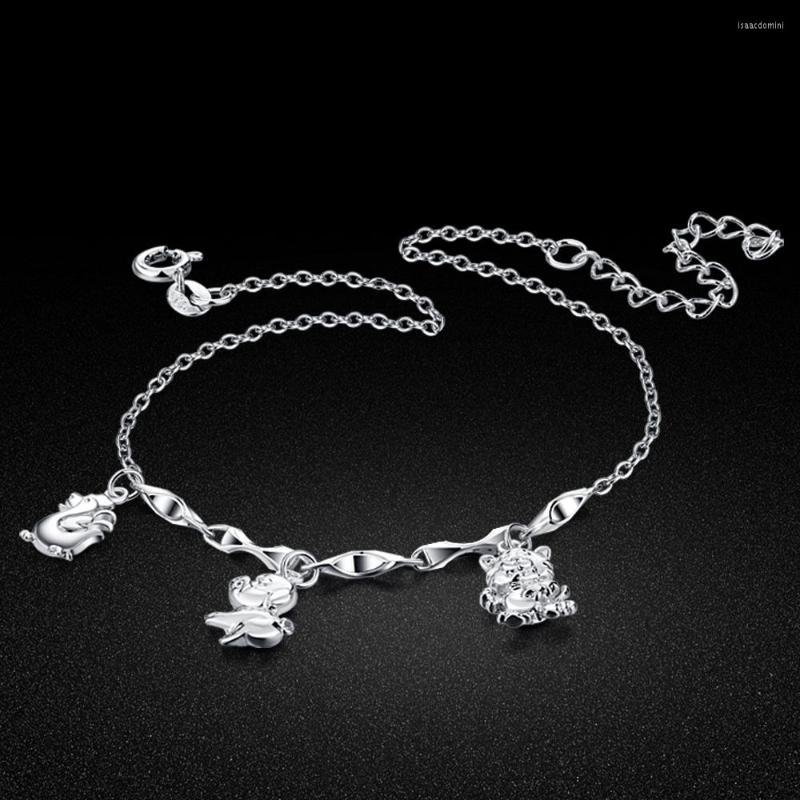 Anklets Italian Silver Women's Summer Jewelry 925 Sterling Anklet Girl Charm Ankle Pendant Bracelet Not Fade Beach Accessories
Anklets Italian Silver Women's Summer Jewelry 925 Sterling Anklet Girl Charm Ankle Pendant Bracelet Not Fade Beach Accessories