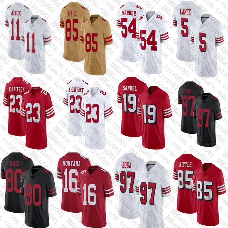 23 Christian McCaffrey Deebo Samuel Custom Football jersey Trey Lance George Kittle Talanoa Hufanga Fred Warner Nick Bosa Steve Young Jimmy Garoppolo Brandon Aiyuk, Mens
23 Christian McCaffrey Deebo Samuel Custom Football jersey Trey Lance George Kittle Talanoa Hufanga Fred Warner Nick Bosa Steve Young Jimmy Garoppolo Brandon Aiyuk, Mens