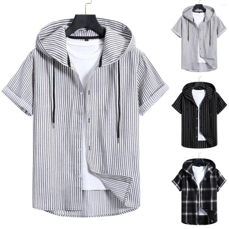 Men's Casual Shirts Men's Shirt Men T Plaid Loose Fit Fashion Top Slim, Black
Men's Casual Shirts Men's Shirt Men T Plaid Loose Fit Fashion Top Slim, Black