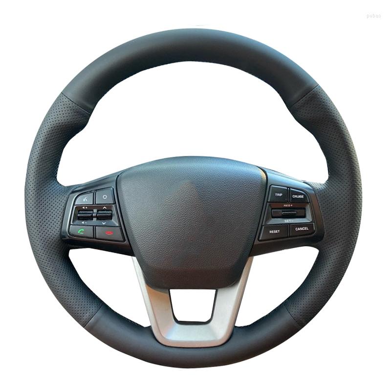 Steering Wheel Covers Customized DIY Car Cover For Ix25 2014 2022 Creta Black Leather Braid
Steering Wheel Covers Customized DIY Car Cover For Ix25 2014 2022 Creta Black Leather Braid