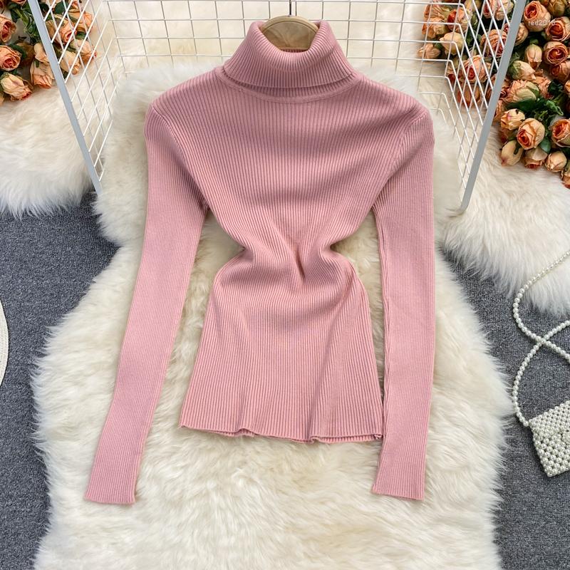 Women's Sweaters Autumn Winter Fashion Design Turtleneck Solid Color Long Sleeve Knitted Sweater Tops Jumpers, Green
Women's Sweaters Autumn Winter Fashion Design Turtleneck Solid Color Long Sleeve Knitted Sweater Tops Jumpers, Green
