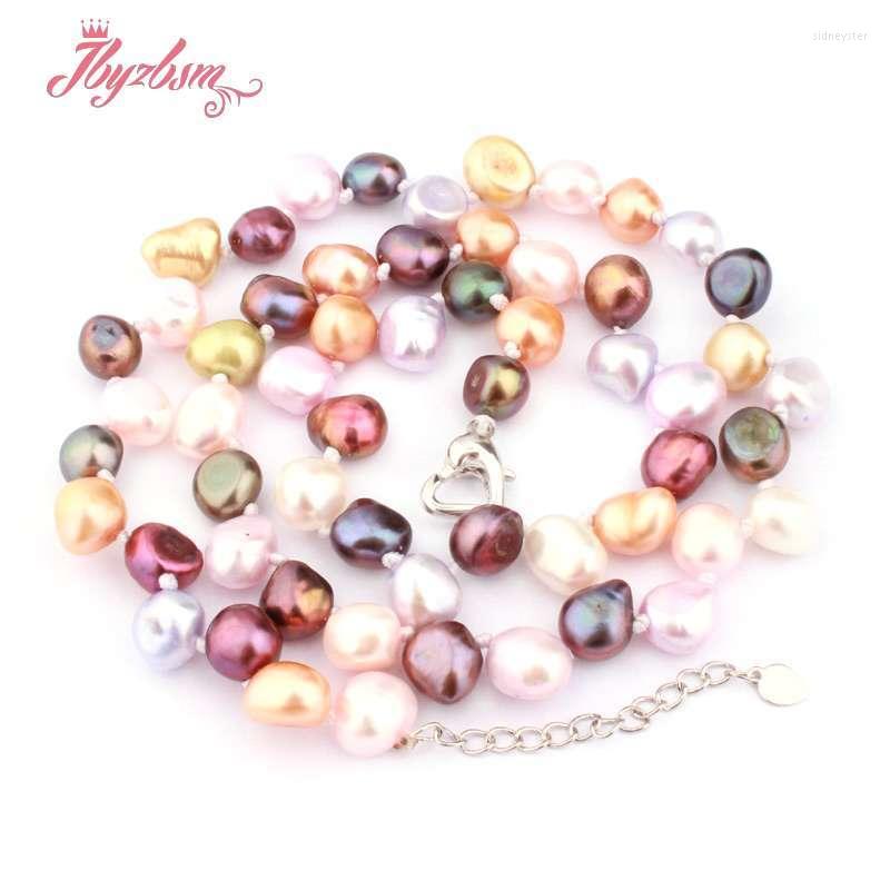 Choker 7-8mm Top Drilled Multicolor Freshwater Pearl Necklace White Purple Natural Beaded For Women 17"
Choker 7-8mm Top Drilled Multicolor Freshwater Pearl Necklace White Purple Natural Beaded For Women 17"