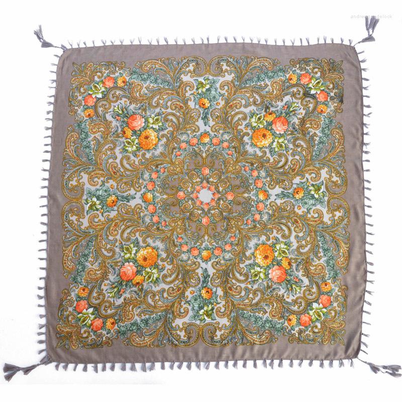 Scarves Russian National Style Women Fringed Scarf Hijabs Squar Shawl All-Match Headband Bandage Bufanda Woman 90x90cm
Scarves Russian National Style Women Fringed Scarf Hijabs Squar Shawl All-Match Headband Bandage Bufanda Woman 90x90cm