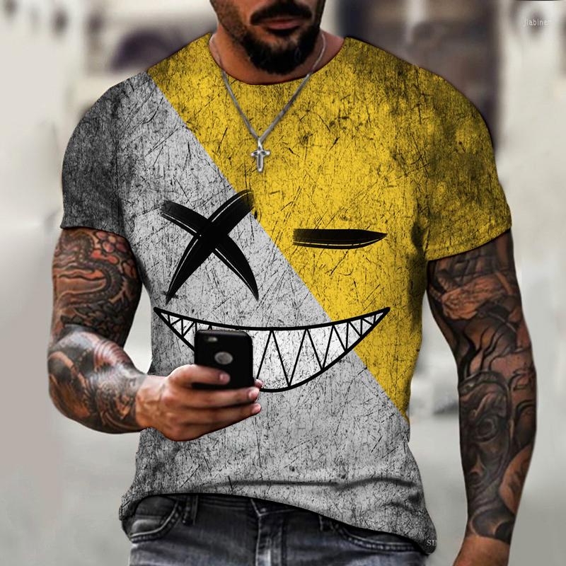 Men's T Shirts Summer Interesting Pattern Anime Street Short-sleeved Casual Daily Personality Breathable O-neck T-shirt, Sim100
Men's T Shirts Summer Interesting Pattern Anime Street Short-sleeved Casual Daily Personality Breathable O-neck T-shirt, Sim100