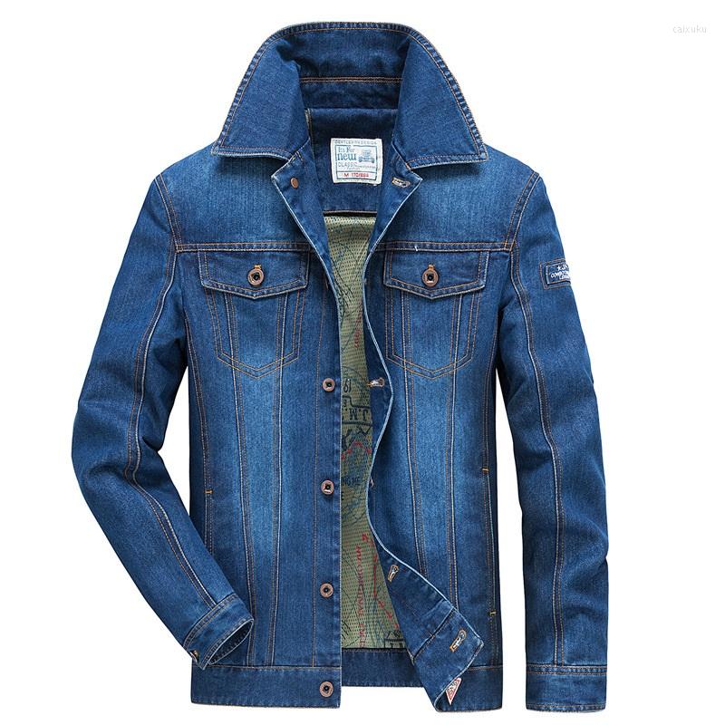 Men's Jackets Brand Denim Jacket Men Military Casual Jeans Coat Single Breasted Plus Size Mens Many Pockets Mesh Liner Outwear, Light blue
Men's Jackets Brand Denim Jacket Men Military Casual Jeans Coat Single Breasted Plus Size Mens Many Pockets Mesh Liner Outwear, Light blue