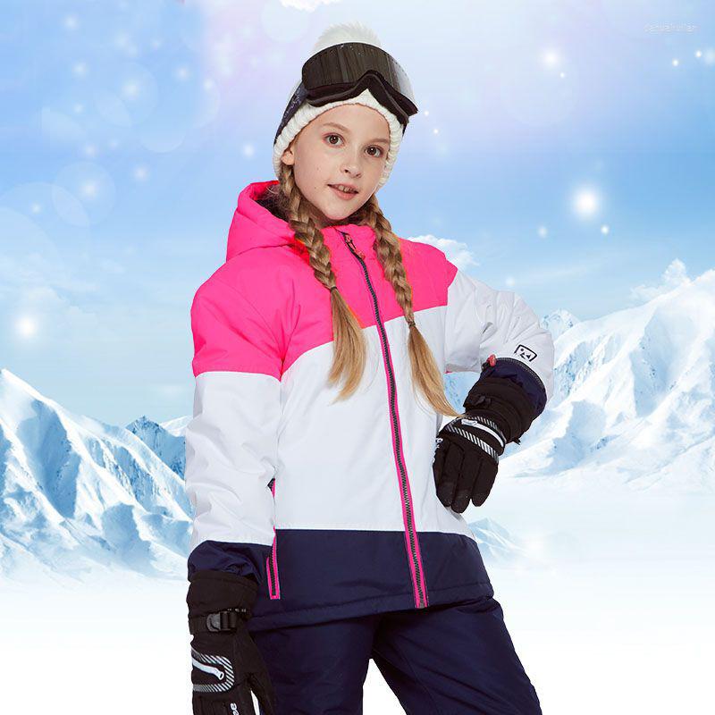 Skiing Suits Girls Ski Suit Waterproof Winter Outdoor Sports Snowboard Jacket Snow Pants Hooded Children Set Warm And Windproof, Pink
Skiing Suits Girls Ski Suit Waterproof Winter Outdoor Sports Snowboard Jacket Snow Pants Hooded Children Set Warm And Windproof, Pink