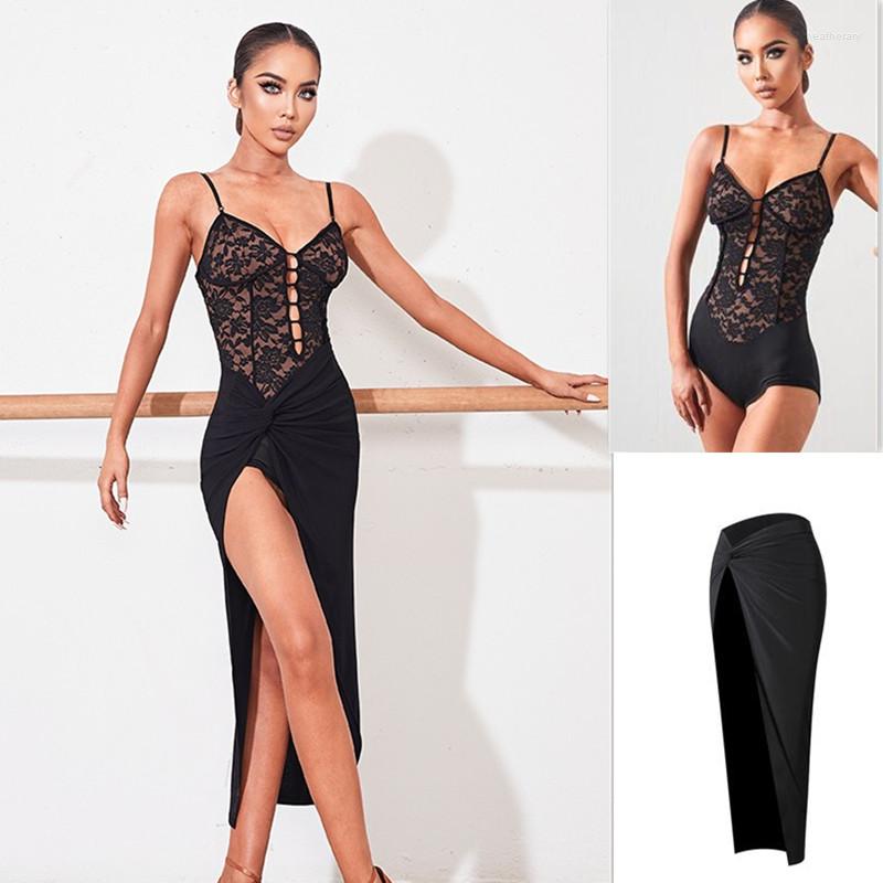 Stage Wear Long Black Latin Dance Dress Hollow Out Tango Rumba ChaCha High Vent Split Dresses 2225, Black top
Stage Wear Long Black Latin Dance Dress Hollow Out Tango Rumba ChaCha High Vent Split Dresses 2225, Black top