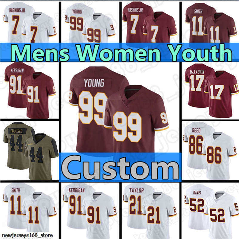 Jersey 99 Chase Young 17 Terry McLaurin Taylor Heinicke Football Antonio Gibson Ryan Fitzpatrick Alex Smith Team Sean Taylor John Washington''Redskins''Mens, Custom women(h p)
Jersey 99 Chase Young 17 Terry McLaurin Taylor Heinicke Football Antonio Gibson Ryan Fitzpatrick Alex Smith Team Sean Taylor John Washington''Redskins''Mens, Custom women(h p)