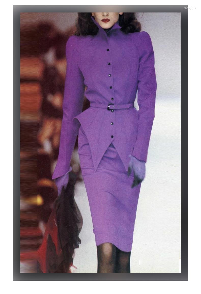 Work Dresses Fashion Temperament Suit Slim Fit Women' Long Skirt Coat Jacket High Quality C103, Purple
Work Dresses Fashion Temperament Suit Slim Fit Women' Long Skirt Coat Jacket High Quality C103, Purple