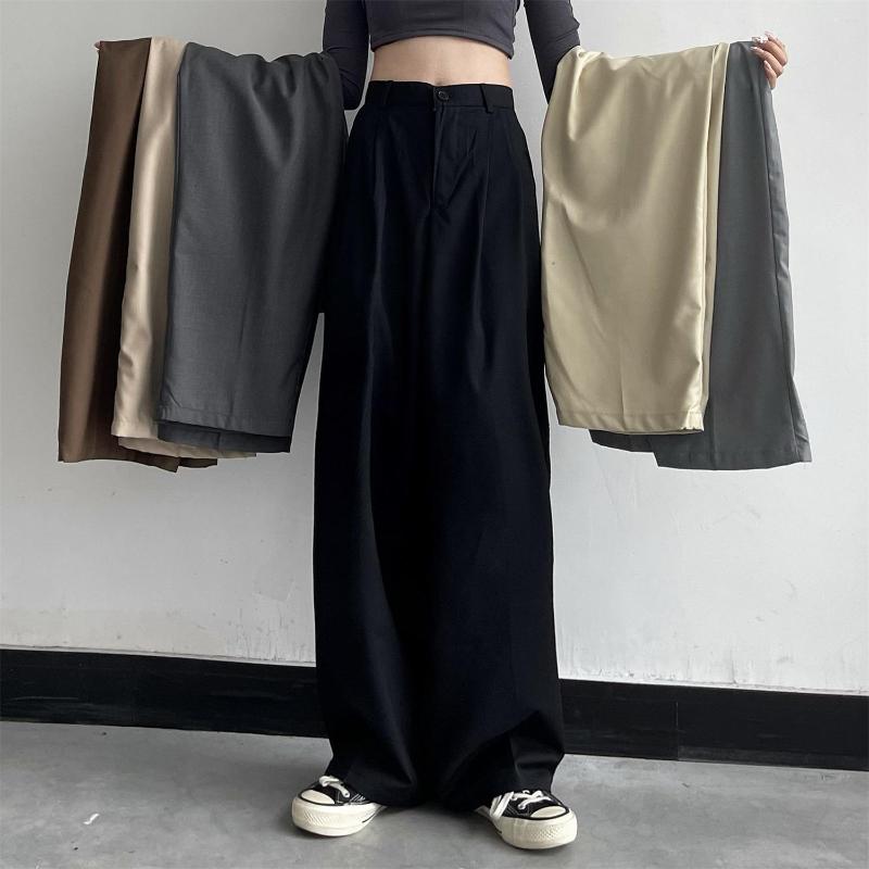 Women' Pants High Quality Women' Wide Leg Office Wear Streetwear Y2k Oversized Solid Trousers Student Vintage Wild Sweatpants
Women' Pants High Quality Women' Wide Leg Office Wear Streetwear Y2k Oversized Solid Trousers Student Vintage Wild Sweatpants