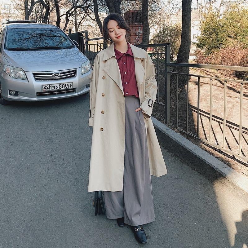 Women' Trench Coats Spring Long Coat For Women 2022 Sashes Maxi Overcoat Beige Windbreaker Fashion Clothes Ladies Autumn Casual Loose
Women' Trench Coats Spring Long Coat For Women 2022 Sashes Maxi Overcoat Beige Windbreaker Fashion Clothes Ladies Autumn Casual Loose