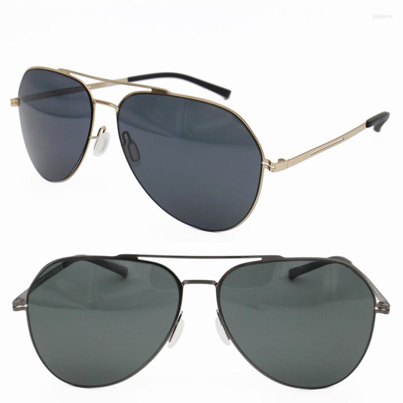 Sunglasses High Quality Flexible Ultra Light Weight Flat Metal Frame UV400 Polarized Pilot Shape Cool For Men
Sunglasses High Quality Flexible Ultra Light Weight Flat Metal Frame UV400 Polarized Pilot Shape Cool For Men