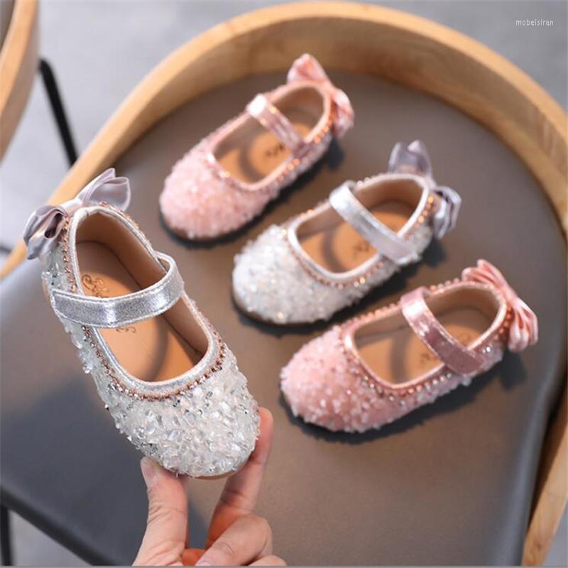 Flat Shoes 2022 Children Casual Girls Princess Heel Party Sequins Bow Pearl Crystal Bling Baby Performance 21-35, Silver
Flat Shoes 2022 Children Casual Girls Princess Heel Party Sequins Bow Pearl Crystal Bling Baby Performance 21-35, Silver