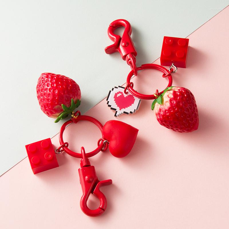 Keychains Kawaii Key Chain Cute Car Chains Purse Pendant Bag Charm For Strawberry Rings Holders Lovers Couples Gift Accessories
Keychains Kawaii Key Chain Cute Car Chains Purse Pendant Bag Charm For Strawberry Rings Holders Lovers Couples Gift Accessories
