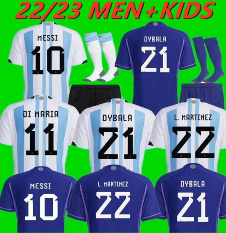 2022 Argentina soccer Jersey Fans player version DYBALA ALVAREZ Maradona football shirt 22 23 Men Kids sets uniform DI MARIA DE PAUL MARTINEZ PAREDES WOMAN
2022 Argentina soccer Jersey Fans player version DYBALA ALVAREZ Maradona football shirt 22 23 Men Kids sets uniform DI MARIA DE PAUL MARTINEZ PAREDES WOMAN