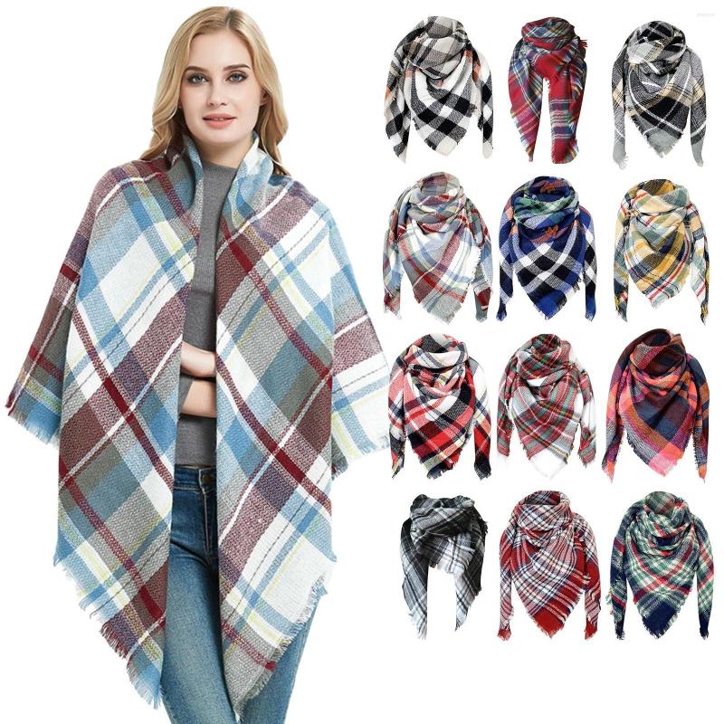 Scarves Women's Winter Warm Increase Double-Sided Colorful Scarf Shawl Men Women Bandana Headshawl
Scarves Women's Winter Warm Increase Double-Sided Colorful Scarf Shawl Men Women Bandana Headshawl